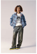 Remedy Wave Plaid Reversible Long Sleeve Shirt
