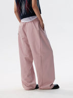 MEDM Deconstructed Patchwork Baggy Track Pants