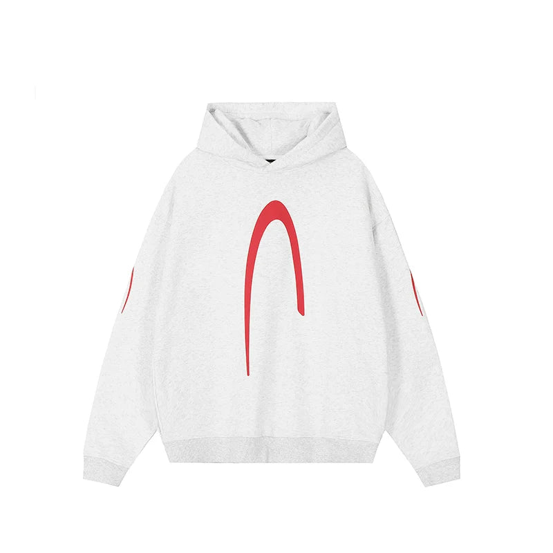 Achock Heavyweight Logo Printed Hoodie