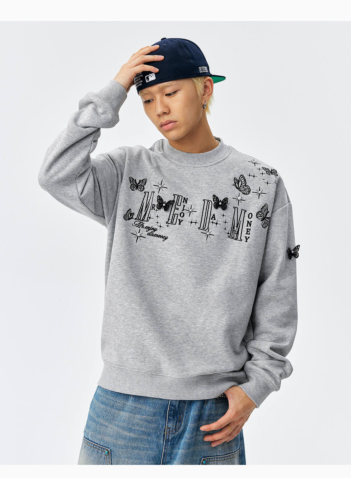 MEDM 3D Butterfly Logo Sweatshirt
