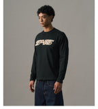 S45 Leopard Patch Pearl Logo Long Sleeve Tee