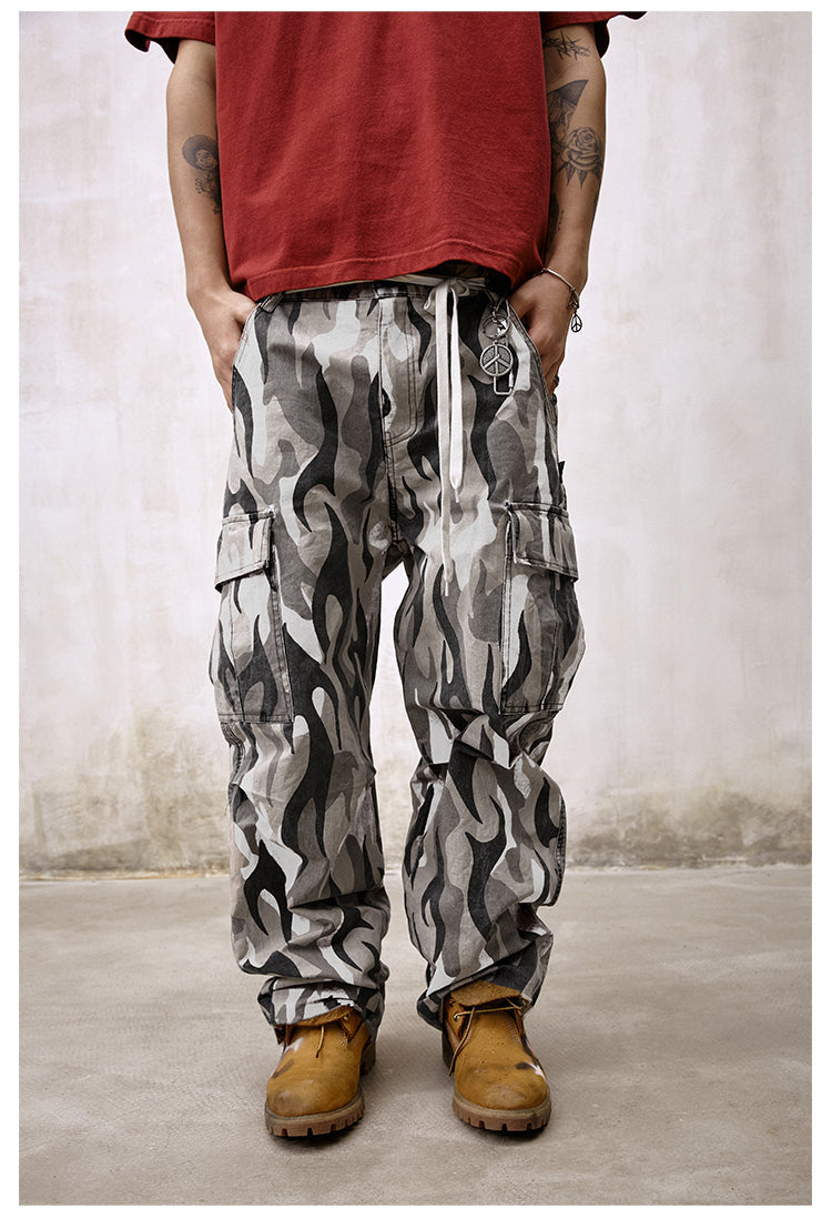 Remedy Flame Camouflage Work Cargo Pants