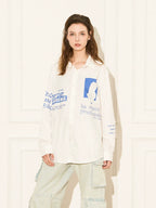 EMPTY REFERENCE Rose Poetry Long Sleeve Shirt