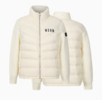 MEDM Shoulder Patchwork Lightweight Down Jacket