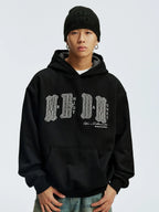 MEDM Ethnic Patchwork Hoodie