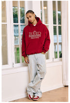 Remedy RMD Pearl Letter Embroidered Hoodie