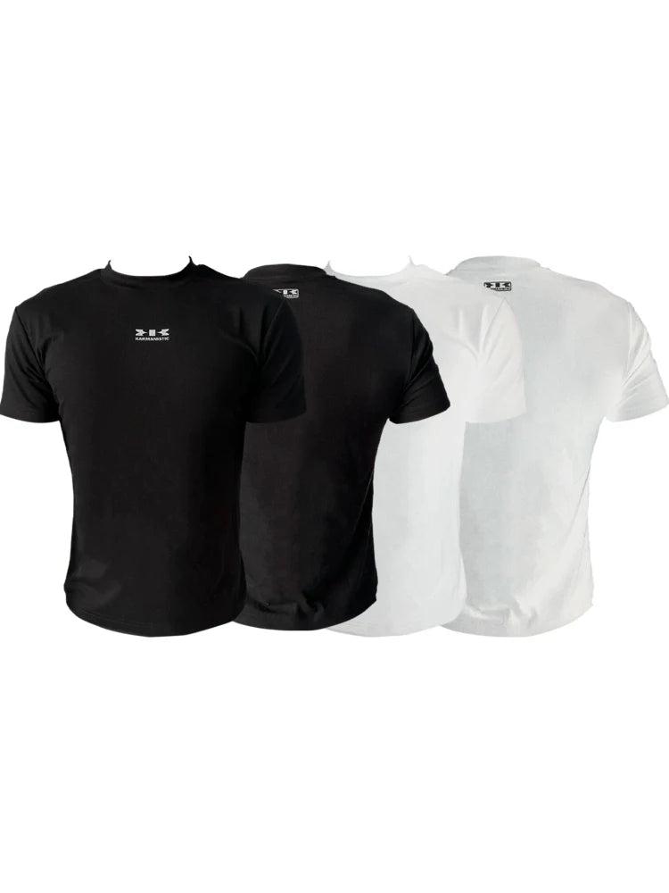 KARMANISTIC Small Logo Slim Stretch Tee