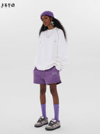 JHYQ Embroidered Logo Zipper Design Heavyweight Sweater