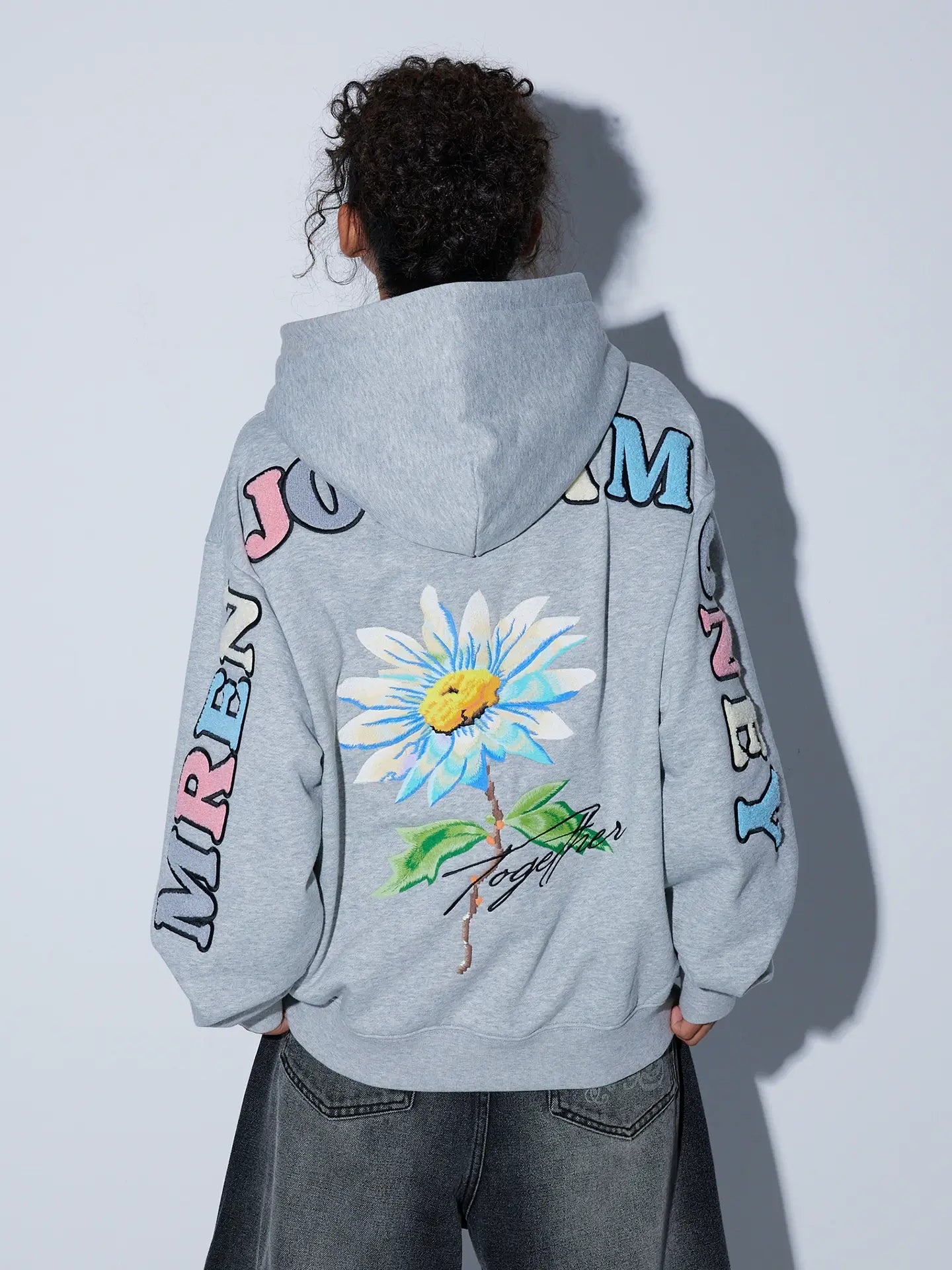 MEDM Daisy Floral Hoodie