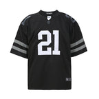 UNTILWERICH Mesh Quilting Embroidered Hockey Jersey
