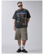 F2CE Color Block Patchwork Pocket Utility Shorts
