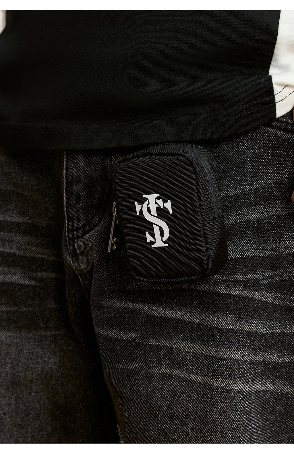 Small Town Kid Multi-color Logo Coin Purse