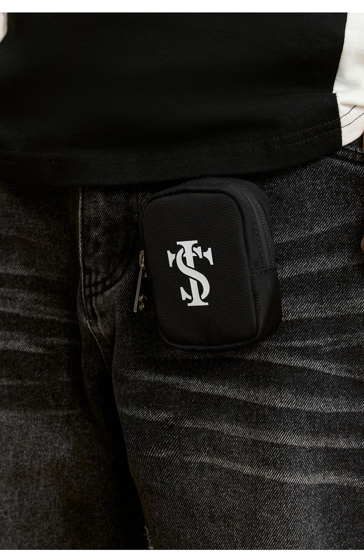 Small Town Kid Multi-color Logo Coin Purse