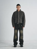 RUSURE Brushed Short Down Jacket