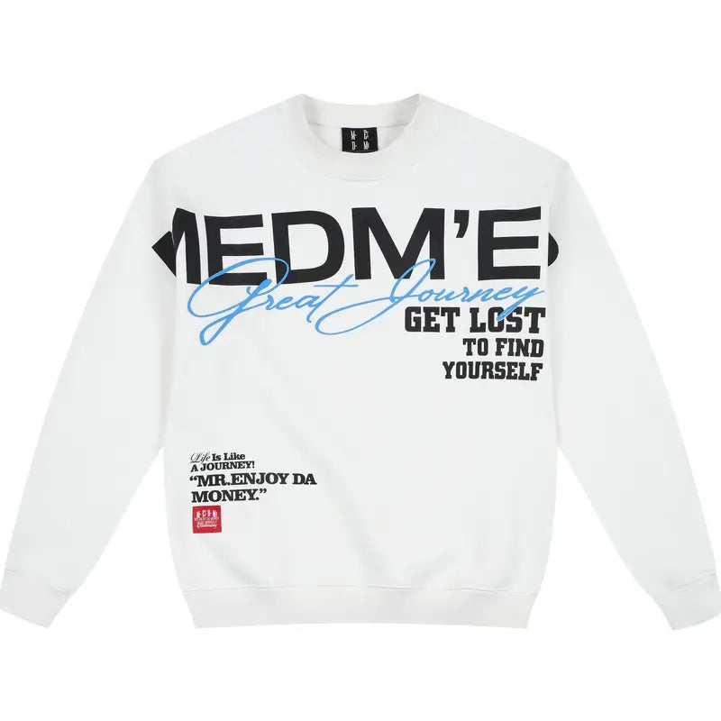 MEDM Big Logo Print Sweatshirt