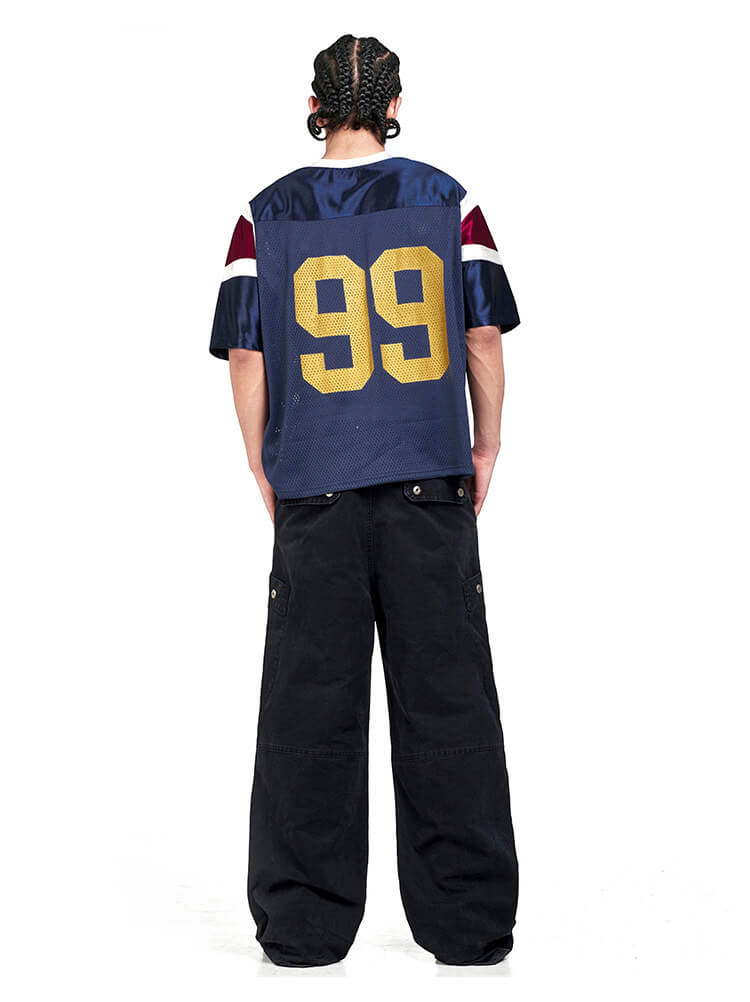 F3F Select 99 Color Block Mesh Short Sleeve Hockey Jersey