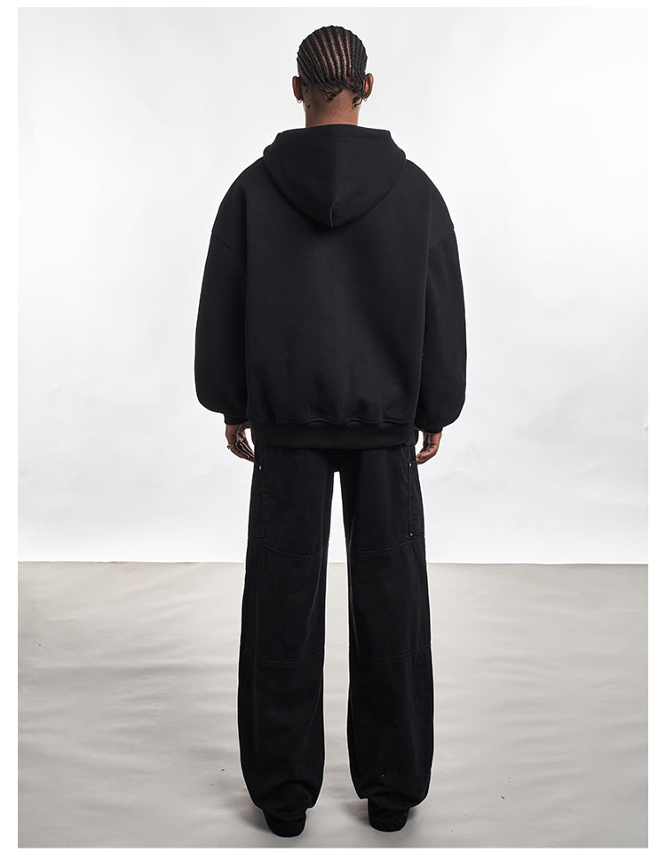 F3F Select Basic Oversize Zip Up Hoodie
