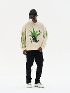 Harsh and Cruel Punk Head Knit Sweater