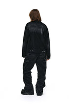 ANTIDOTE Distressed Washed Corduroy Work Jacket