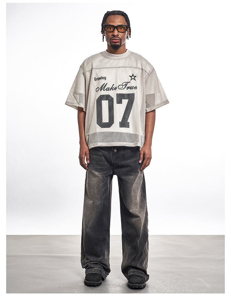 F3F Select Number 07 Print Mesh Jersey