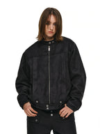 ANTIDOTE Brushed Suede Racing Jacket