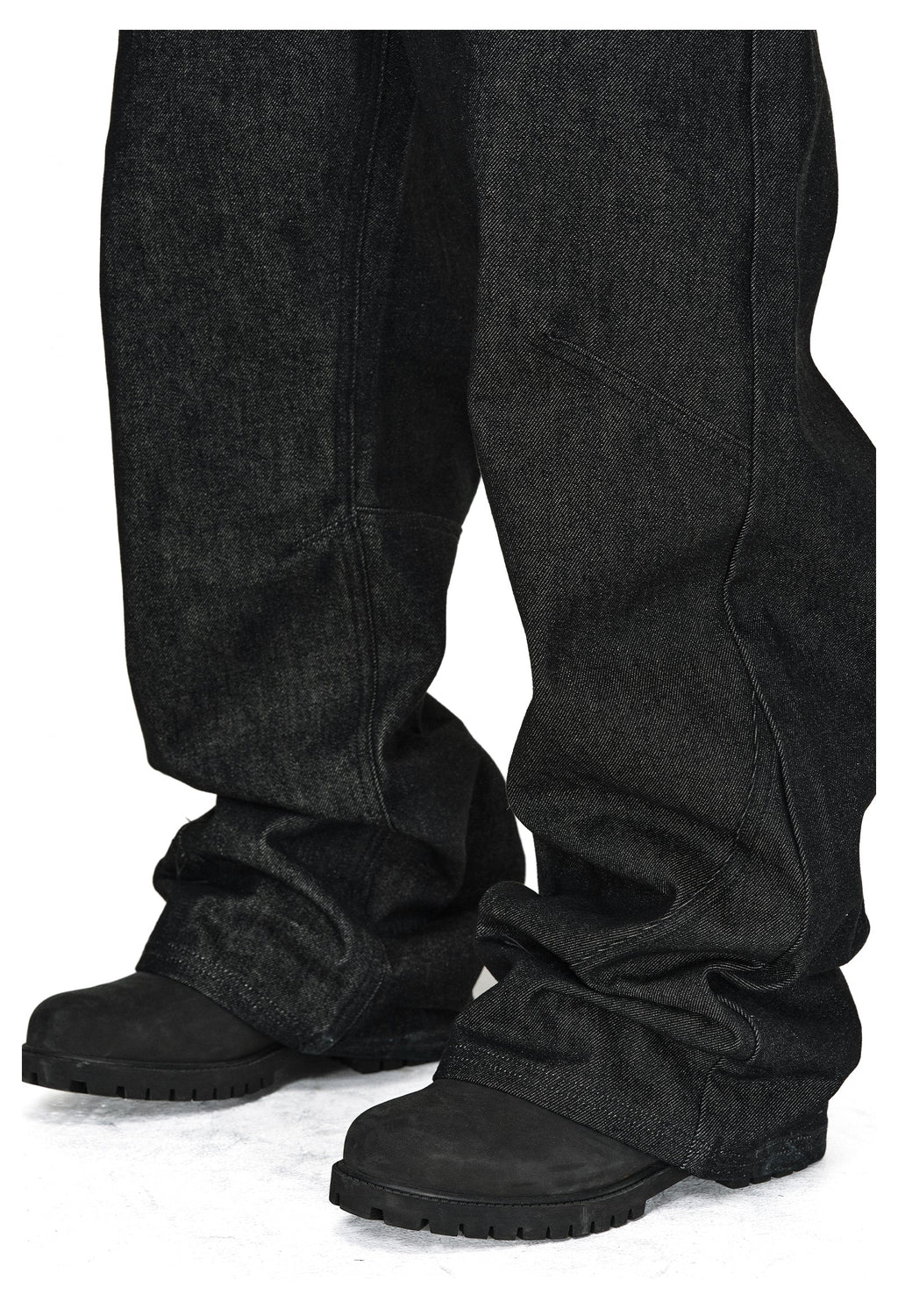 ANTIDOTE Studded Slash Pocket 3D Cut Jeans