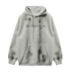 JHYQ Star Rivets and Letter Print Hoodie