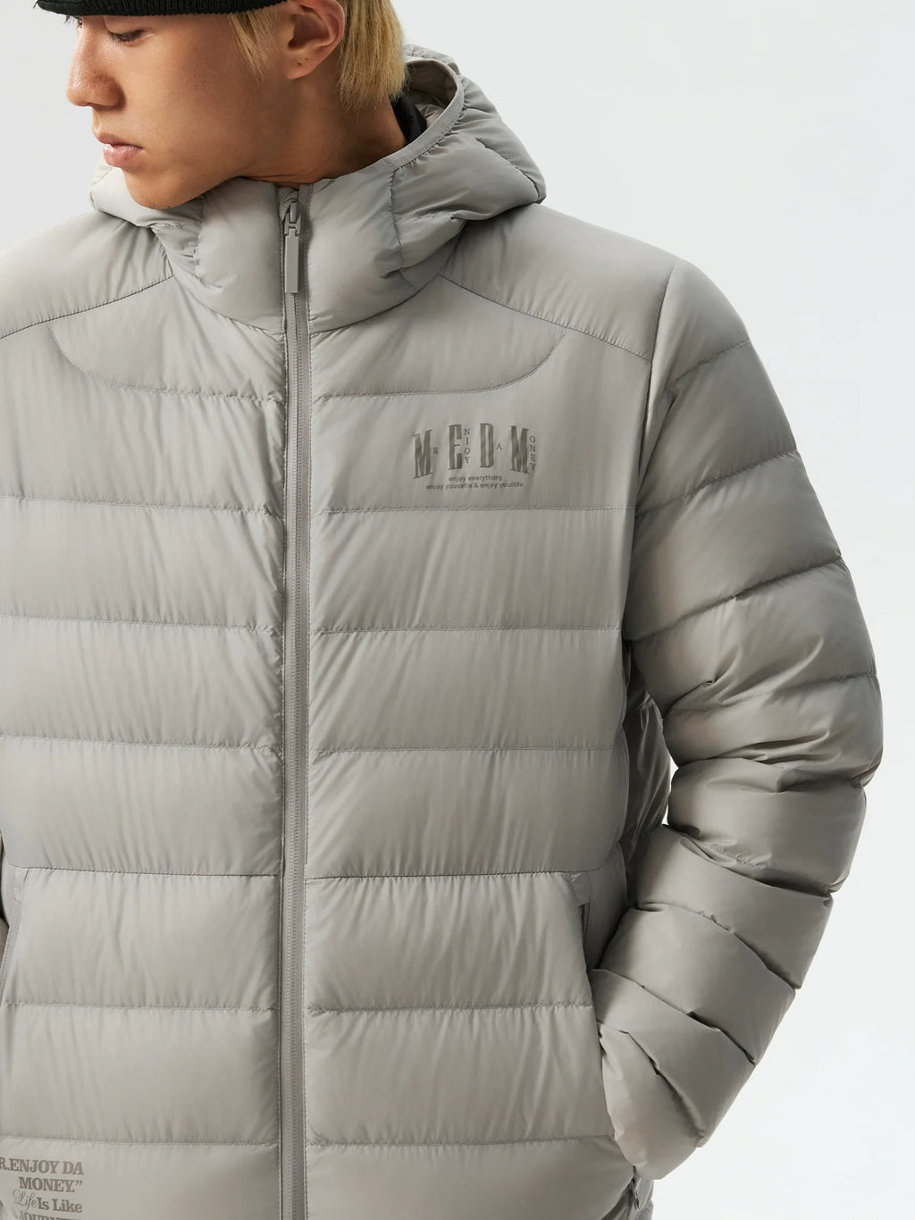 MEDM Waterproof Lightweight Hooded Down Jacket