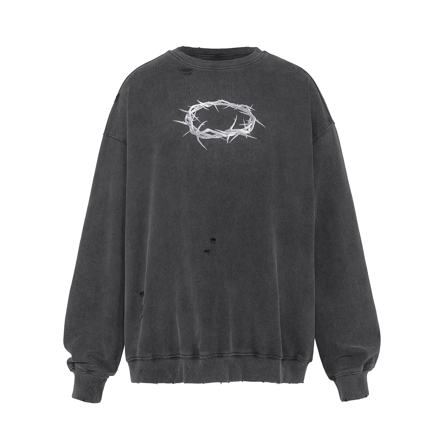 UNDERWATER Wormhole Destruction Thorns Printed Sweatshirt
