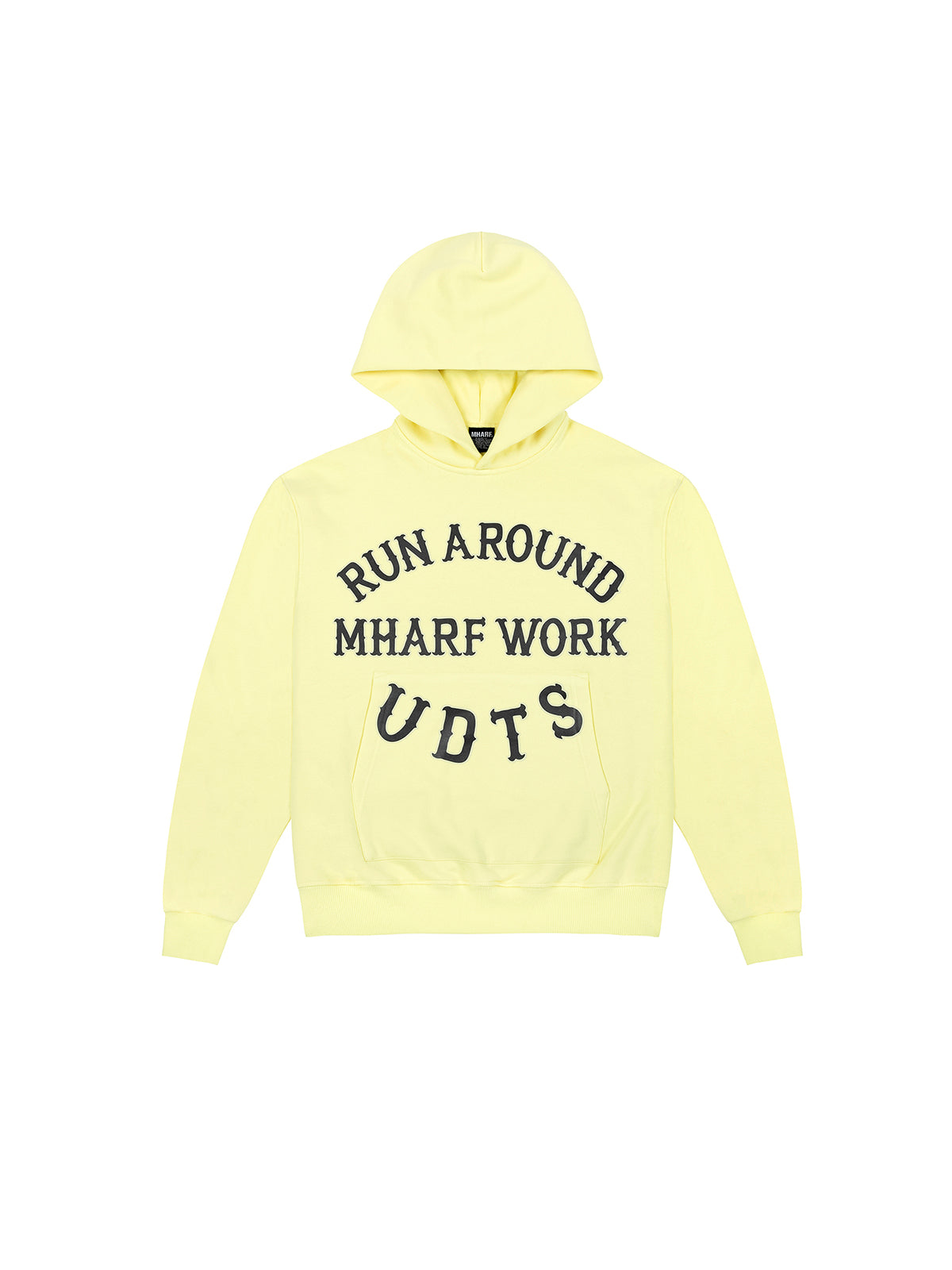 MHARF Printed Patchwork Hoodie