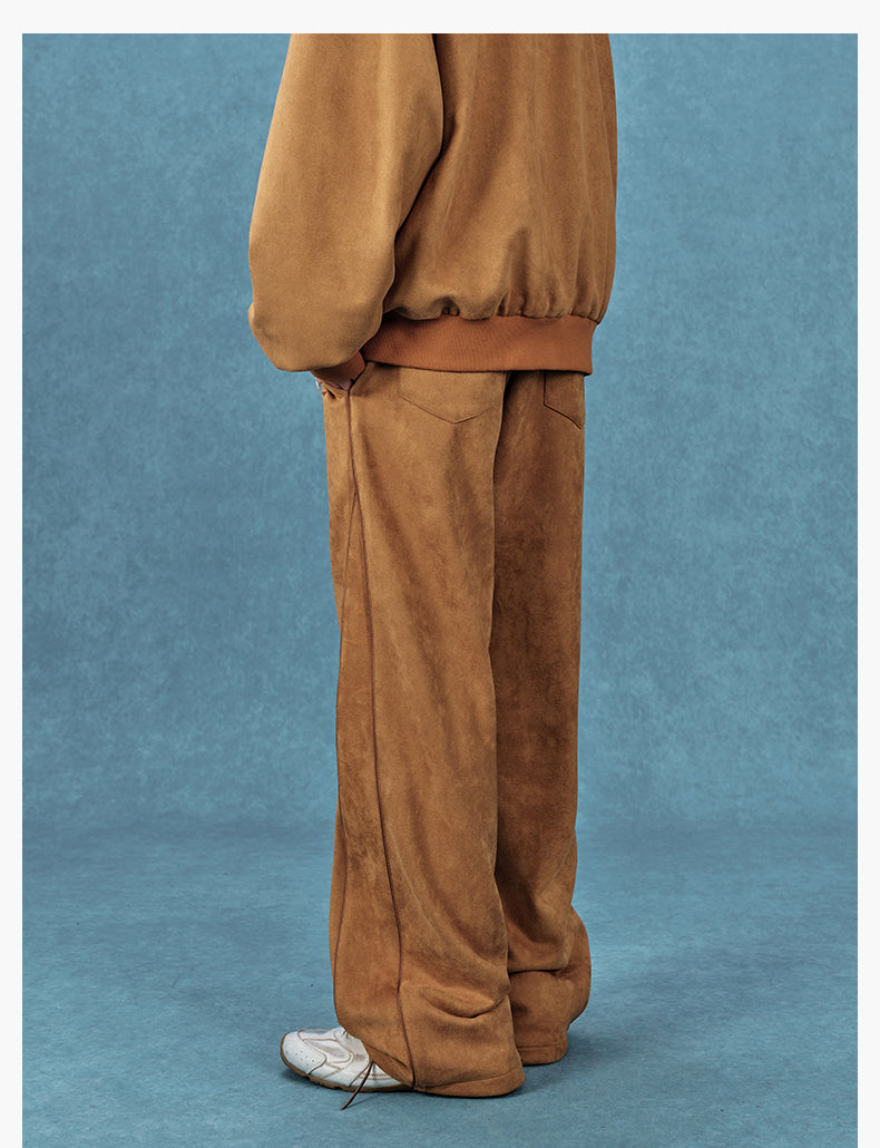 MEDM Suede Track Pants