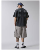 F2CE Cargo Pocket Distressed Baggy Shorts