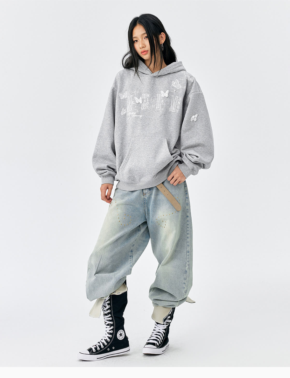 MEDM 3D Butterfly Logo Hoodie