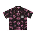 EMPTY REFERENCE Jewelry Full Printed Short Sleeve Shirt