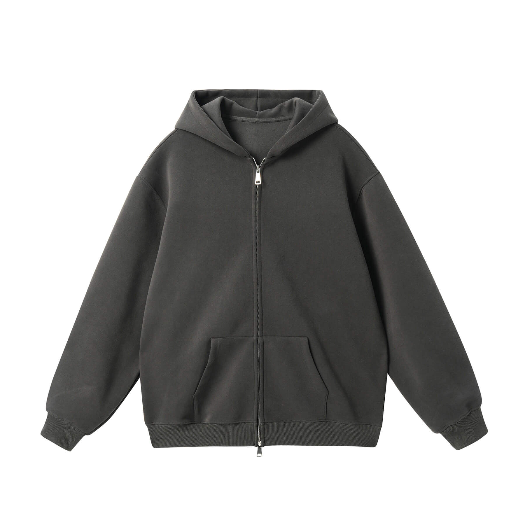 JHYQ Heavyweight Essential Double Zipper Hoodie
