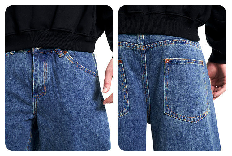 F3F Select Vintage Light Wash Baggy Jeans