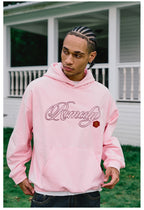 Remedy Metal Wax Seal 3D Logo Embroidered Hoodie