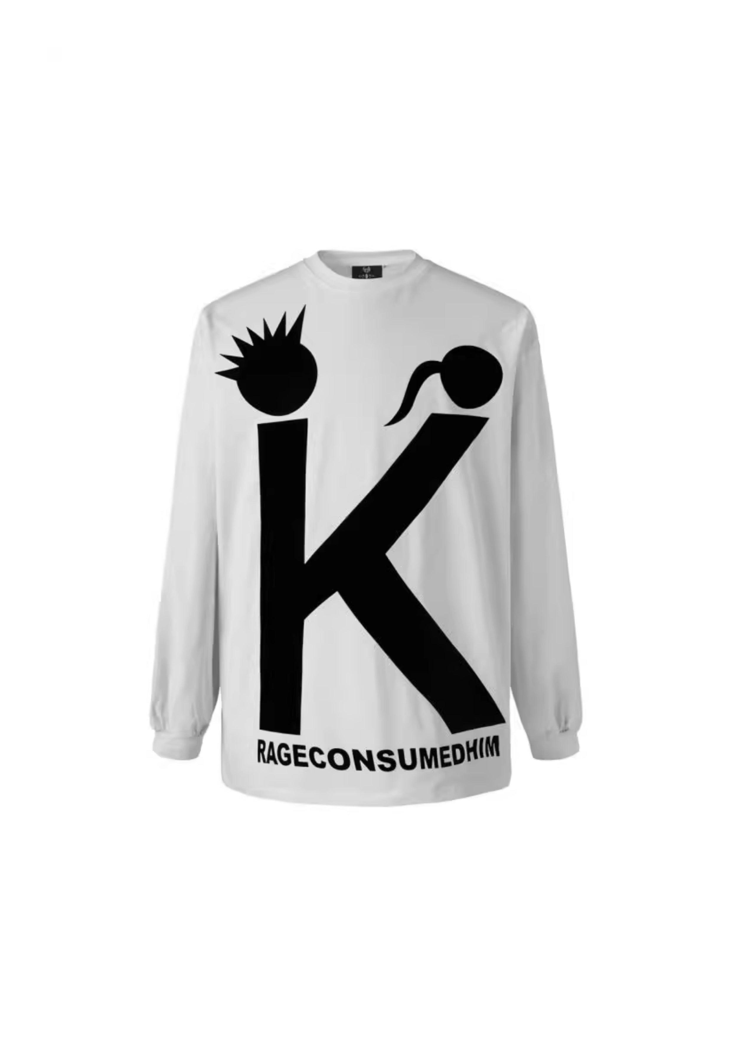 KARMANISTIC Big K Logo Long Sleeve Tee