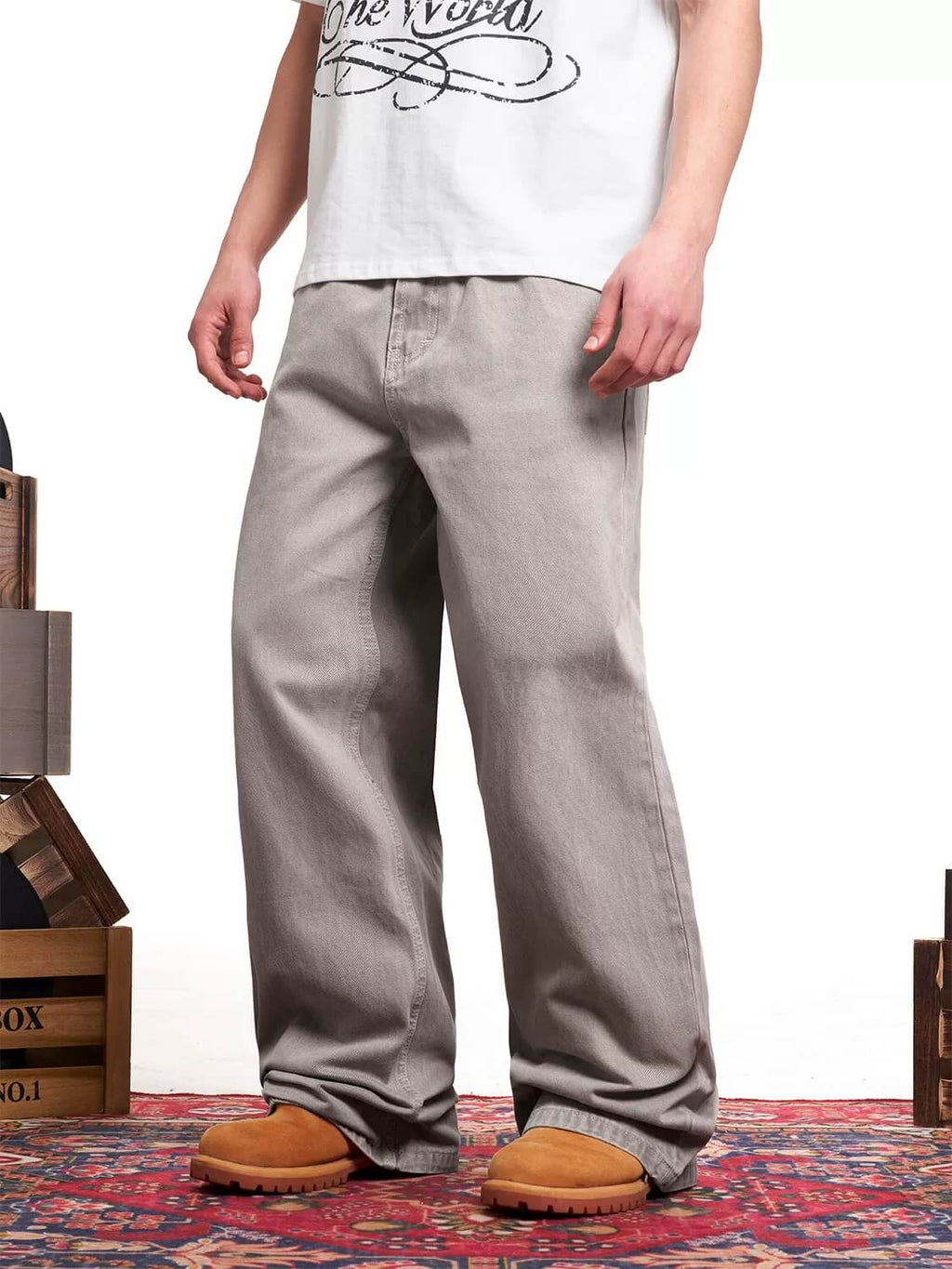 F3F Select Straight Leg Baggy Work Pants