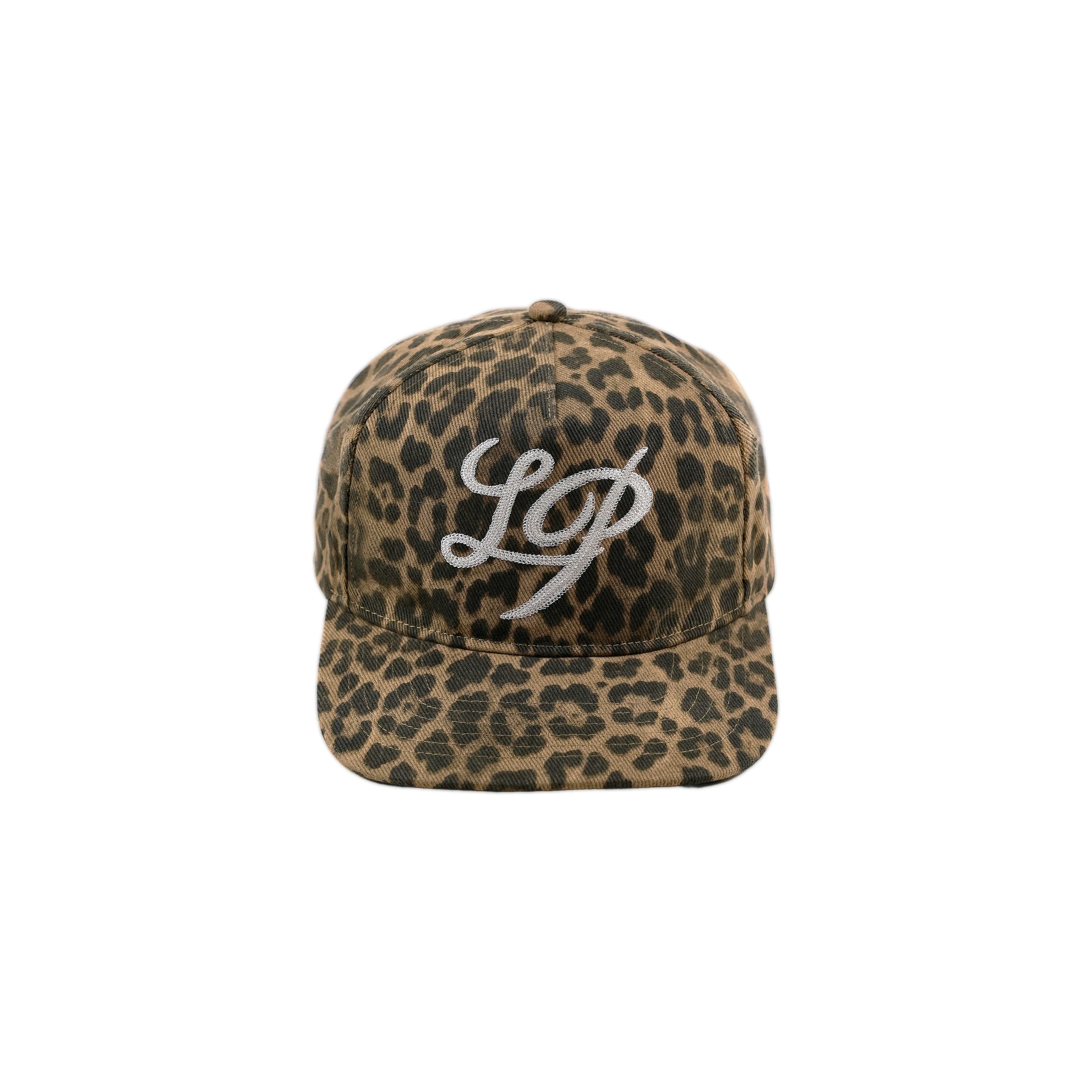 LIBERAFIT Chain Stitch Embroidered Denim Trucker Hat