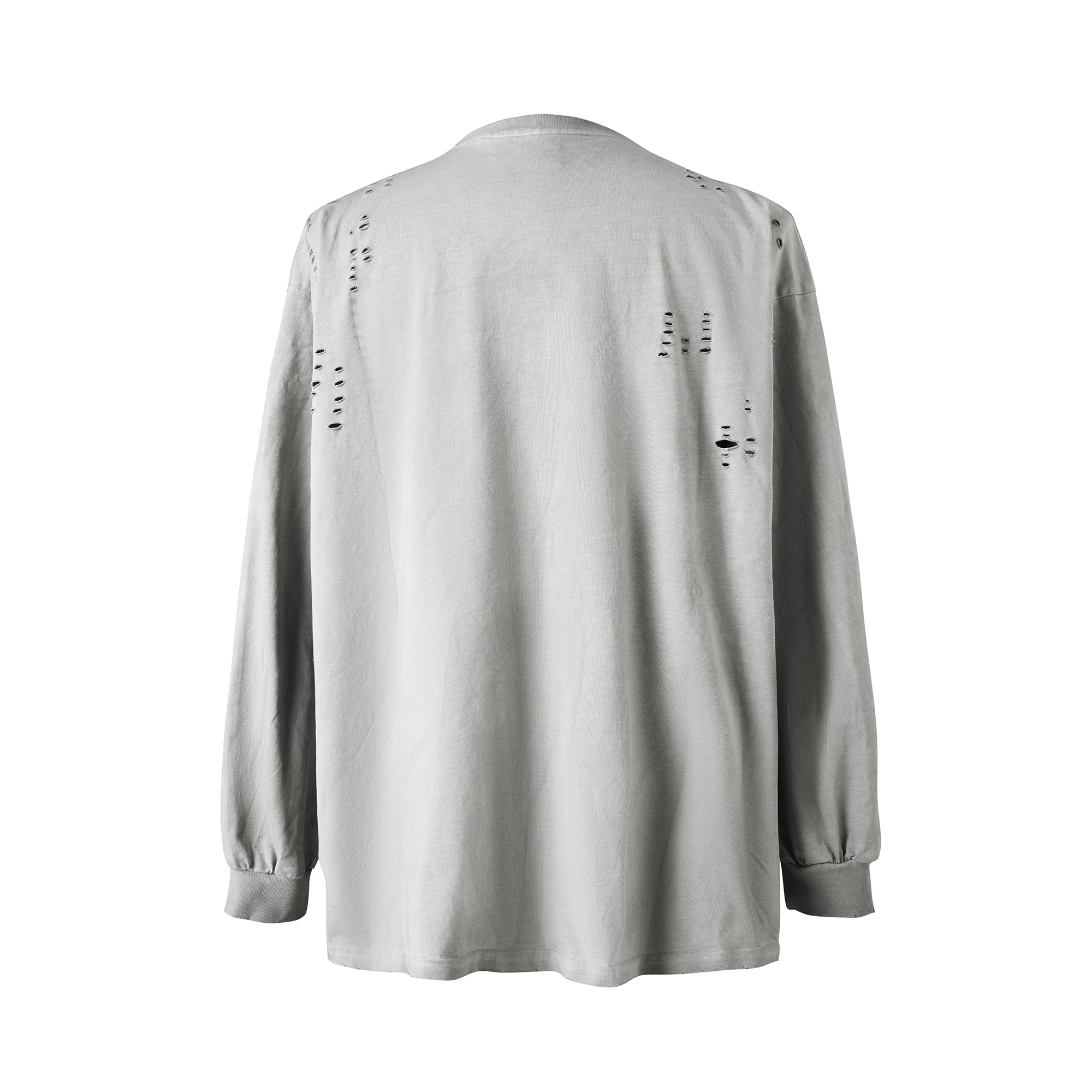 KARMANISTIC Standard Logo Washed Distressed Long Sleeve Tee
