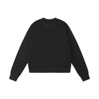 1807 Rhinestone Embellished Neckline Sweatshirt