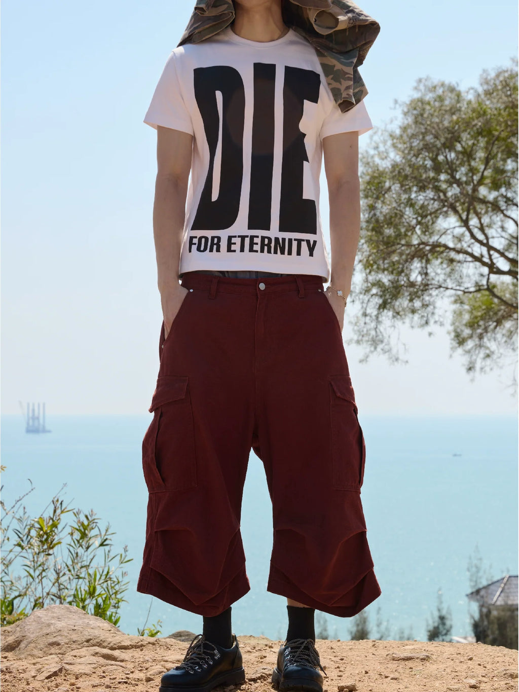 RUSURE DIE FOR ETERNITY Full Print Tee