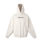 1807 Basic Gothic Font Embroidered Hoodie