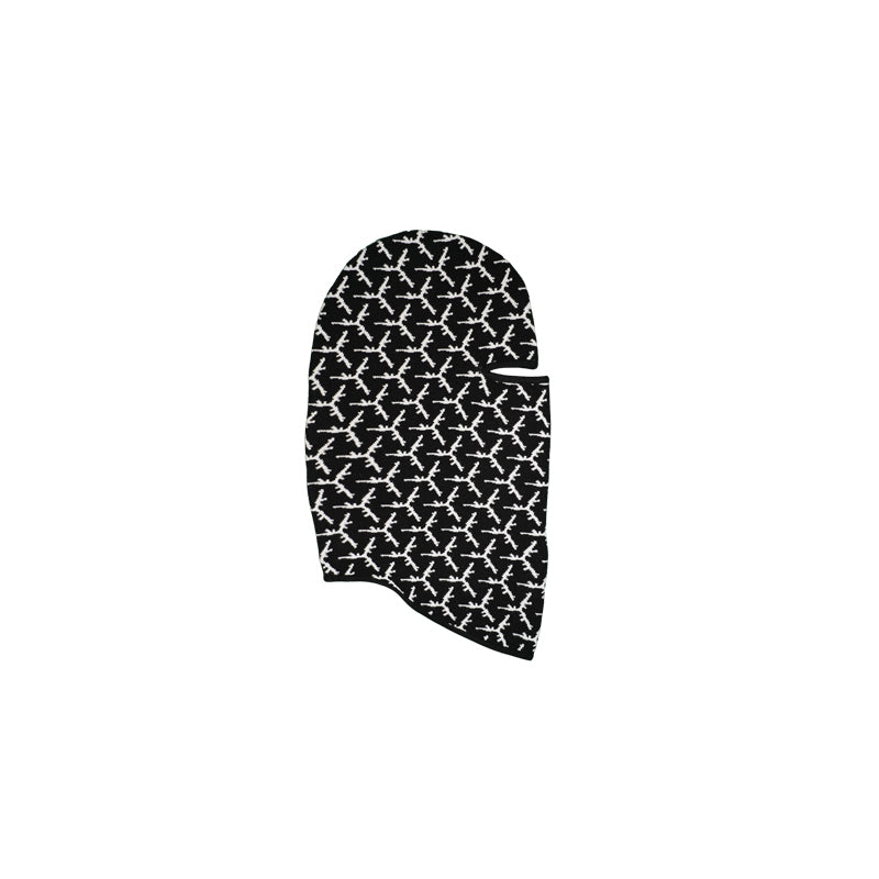 TGFCLUB All Over Logo Knit Face Mask