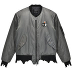 VENTUREK Star Shoulder Zipper MA-1 Bomber Jacket