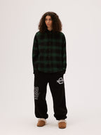 MHARF Classic Flannel Plaid Long Sleeve Shirt