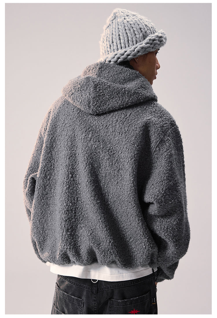 Remedy Sherpa Fleece Half Zip Hoodie