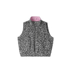 Labt Leopard Print Air Force Vest