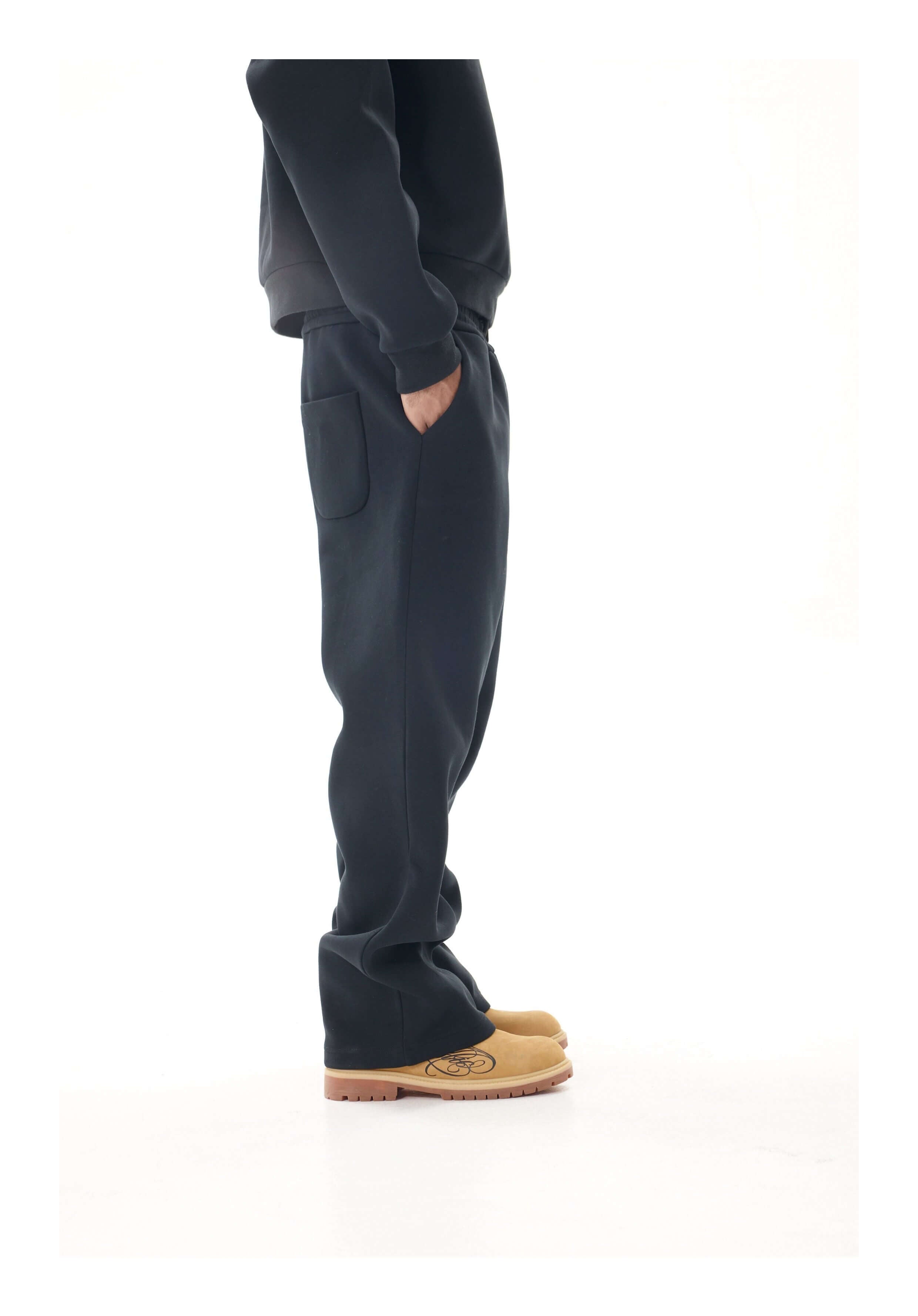 KARMANISTIC Heavyweight Logo Embroidered Baggy Sweatpants